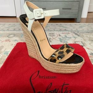 Christian Louboutin Spachica 120 Espadrille Wedge